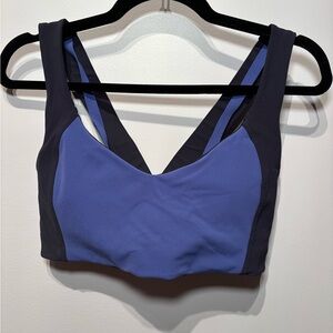 Women's Bluey purple/navy blue Sports Bra